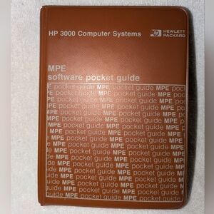 HP Brown Software Pocket Guide